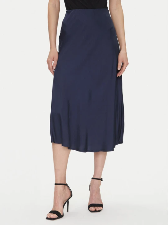Zdjęcie produktu Fracomina Spódnica midi FJ25SG2003W45101 Granatowy Regular Fit