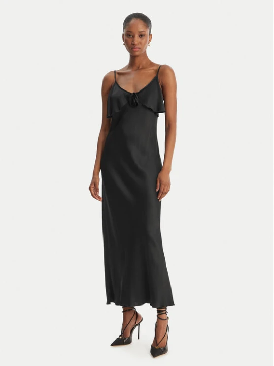 Zdjęcie produktu Fracomina Sukienka koktajlowa FS26SD2007W58301 Czarny Slim Fit