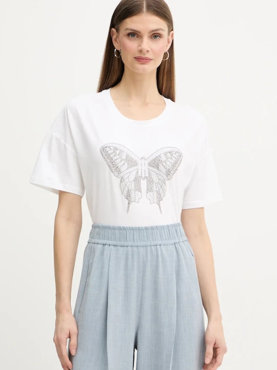 Zdjęcie produktu Fracomina t-shirt beżowy