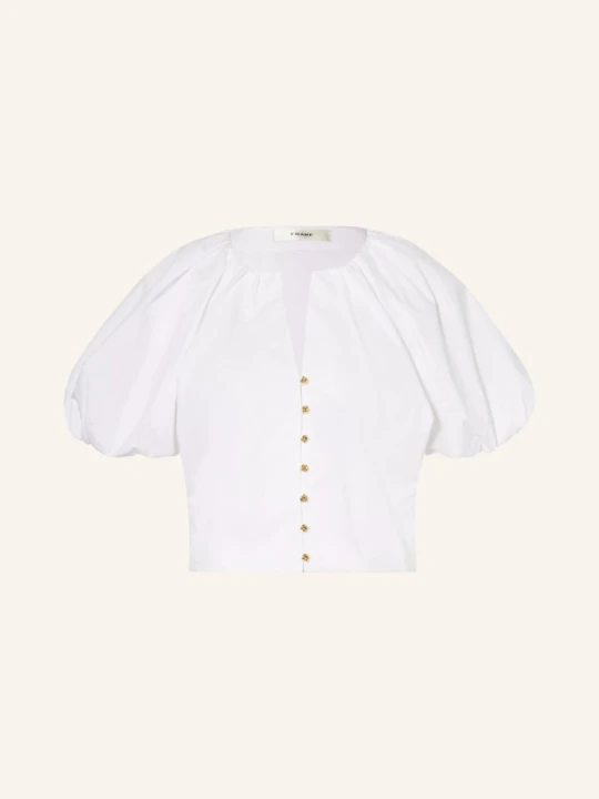 Zdjęcie produktu Frame Bluzka The Dramatic Sleeve Blouse weiss BIAŁY