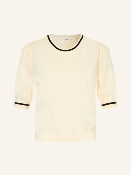 Zdjęcie produktu Frame Dzianinowa Koszulka The Gathered Sweater beige
