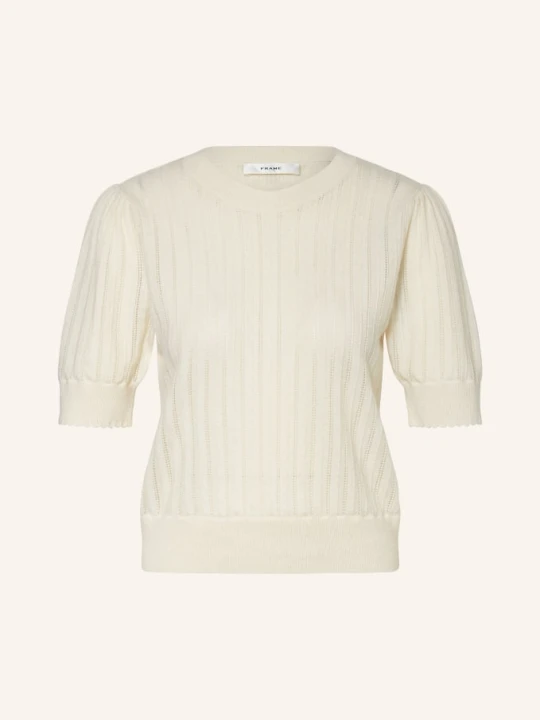 Zdjęcie produktu Frame Dzianinowa Koszulka Z Kaszmiru beige