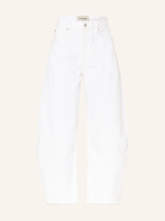 Zdjęcie produktu Frame Dżinsy Z Szerokimi Nogawkami The Bubble Crop weiss WTNF WHITE NEW FRAY