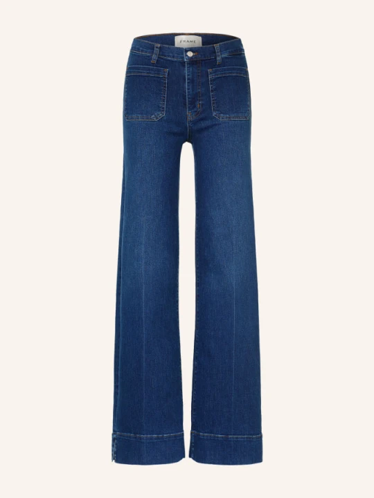 Zdjęcie produktu Frame Jeansy Flared Le Slice blau FOLK FOLKLORE