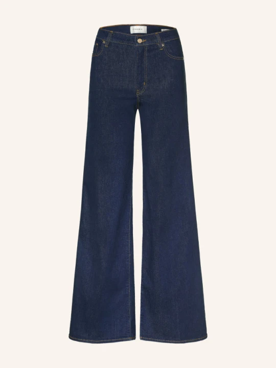 Zdjęcie produktu Frame Jeansy Wide Leg The Palace blau RINS RINSE