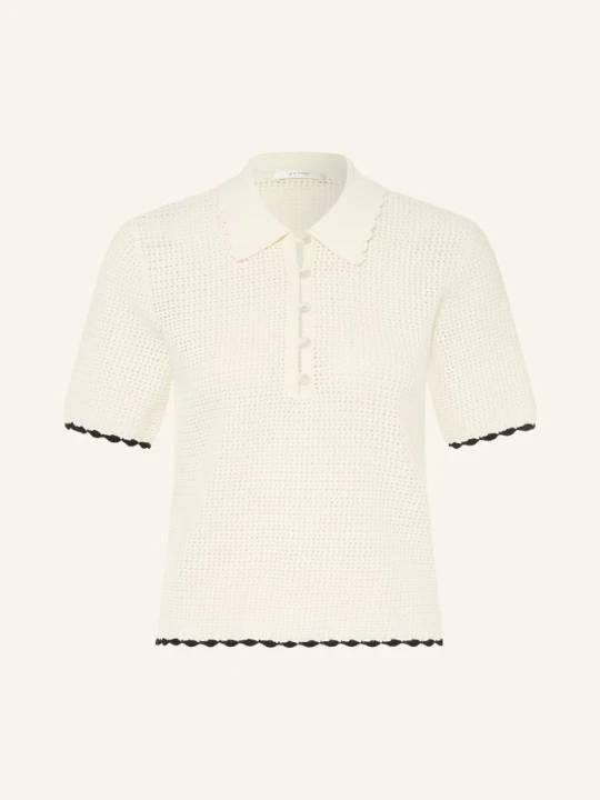 Zdjęcie produktu Frame Koszulka Polo Z Dzianiny The Daybreak Polo beige