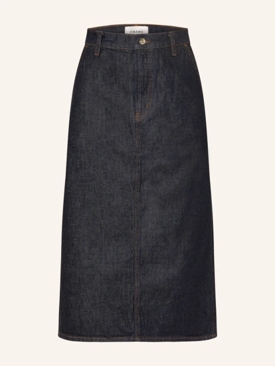 Zdjęcie produktu Frame Spódnica Jeansowa The Trouser Skirt blau GRANATOWY