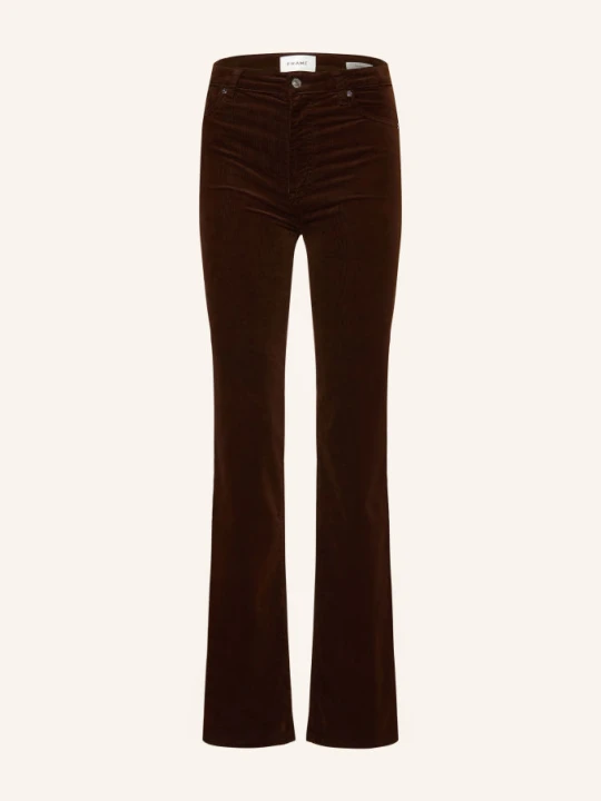 Zdjęcie produktu Frame Spodnie Bootcut The Corduroy Reboot Z Sztruksu braun ESPR ESPRESSO