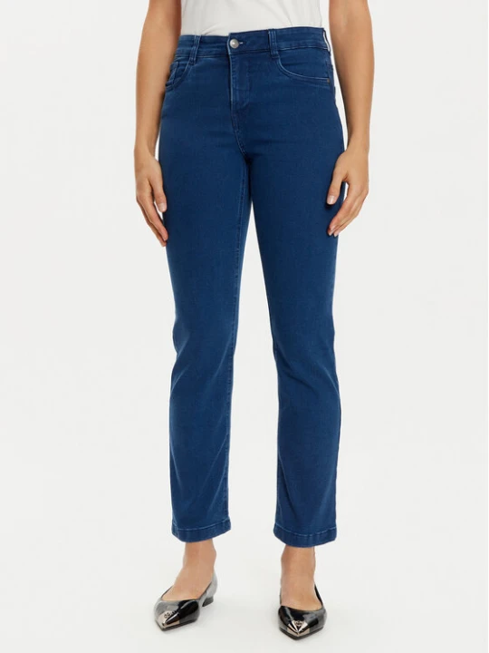 Zdjęcie produktu Fransa Jeansy Luxe 20613554 Niebieski Straight Fit