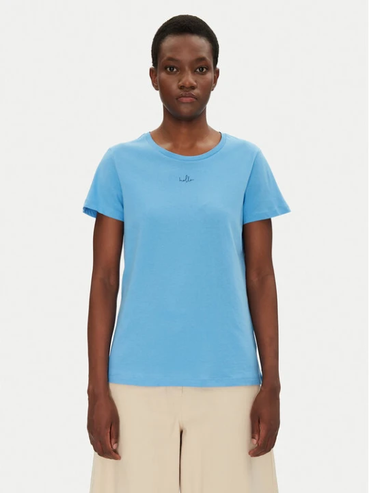 Zdjęcie produktu Fransa T-Shirt 20615288 Niebieski Regular Fit
