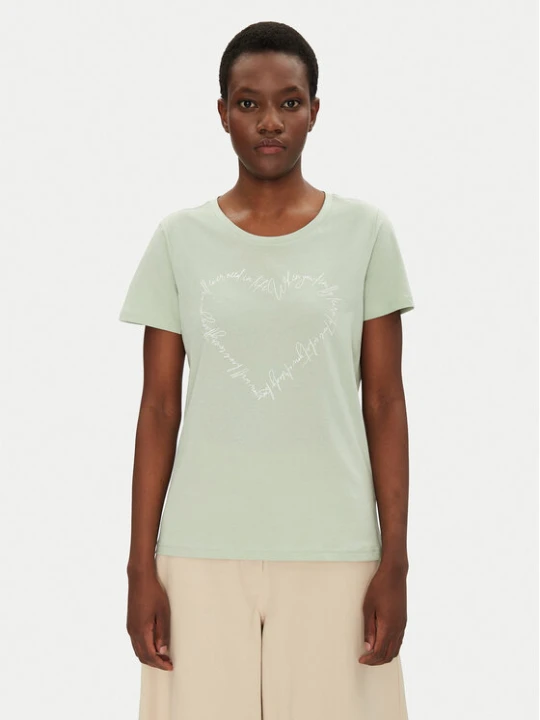 Zdjęcie produktu Fransa T-Shirt 20615482 Zielony Regular Fit