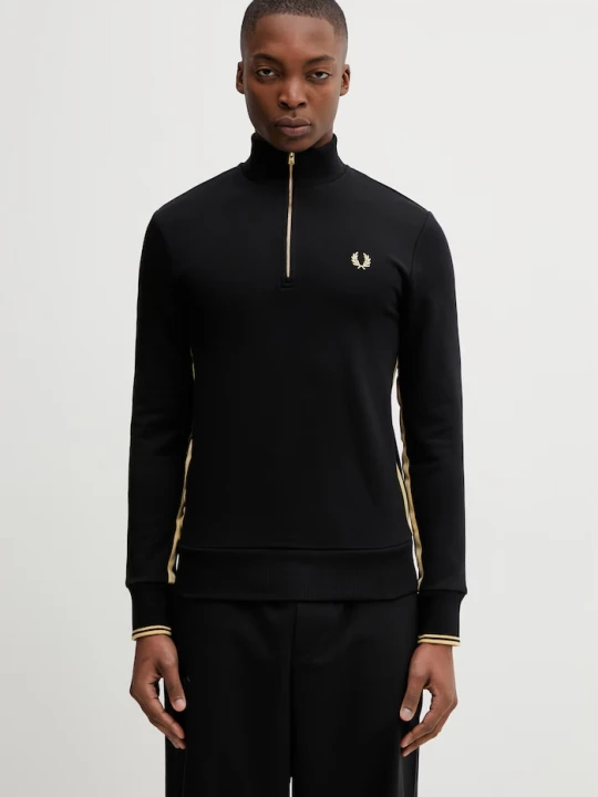 Zdjęcie produktu Fred Perry bluza męska bawełniana czarny
