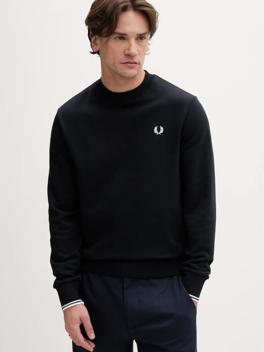 Zdjęcie produktu Fred Perry bluza bawełniana Crew Neck Sweatshirt