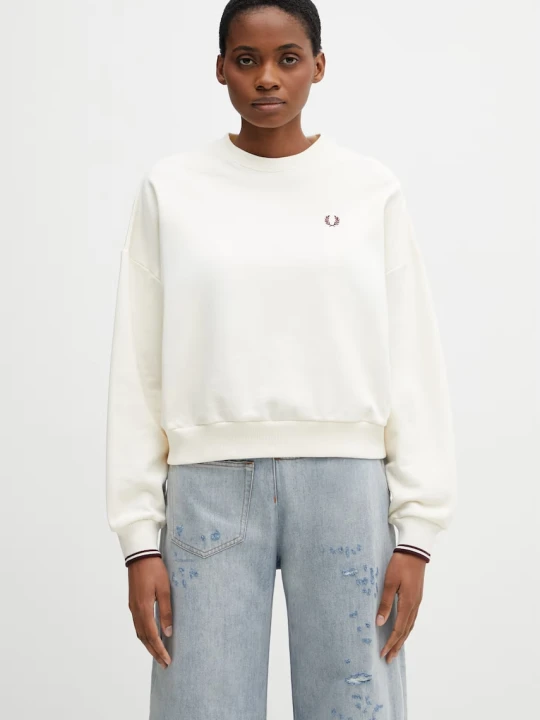 Zdjęcie produktu Fred Perry bluza bawełniana damska
