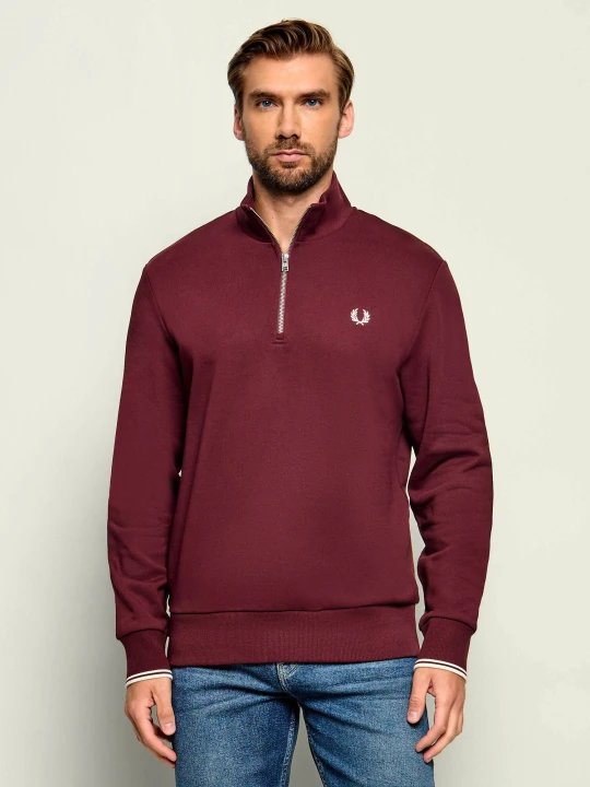 Zdjęcie produktu Fred Perry Bluza | Regular Fit bordowy