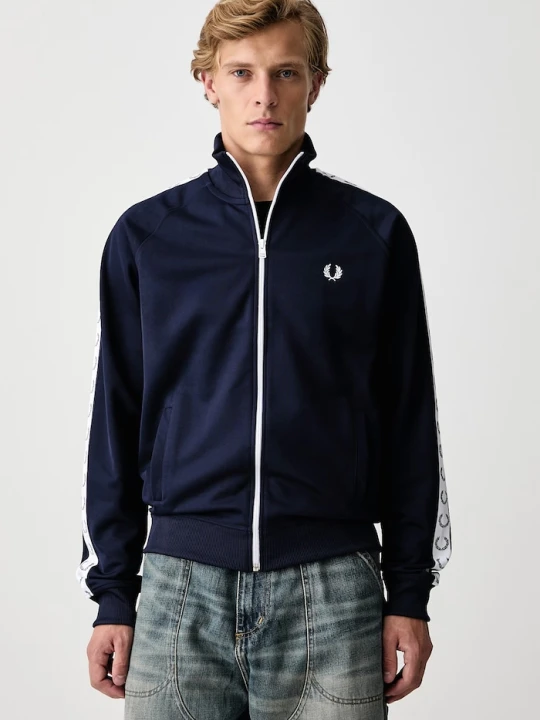 Zdjęcie produktu Fred Perry bluza rozpinana męska granatowy