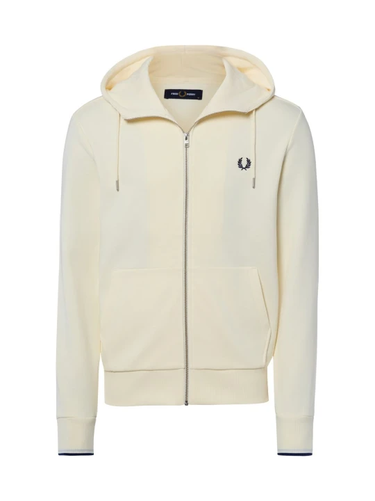 Zdjęcie produktu Fred Perry bluza z kapturem Mężczyźni Bawełna (100%) biały