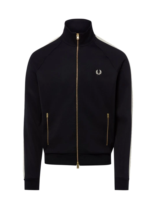 Zdjęcie produktu Fred Perry bluza z kapturem Mężczyźni Sztuczne włókno niebieski