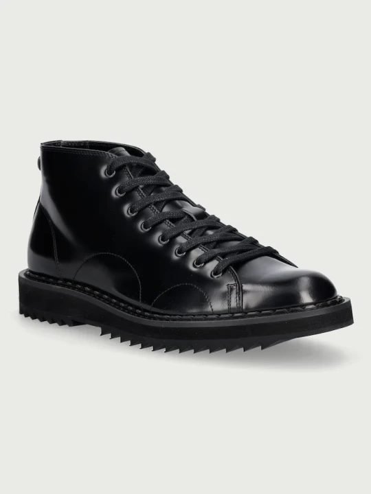 Zdjęcie produktu Fred Perry buty męskie skórzane G Cox x FP Monkey czarny