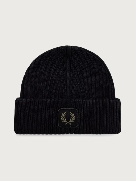 Zdjęcie produktu Fred Perry czapka bawełniana czarny