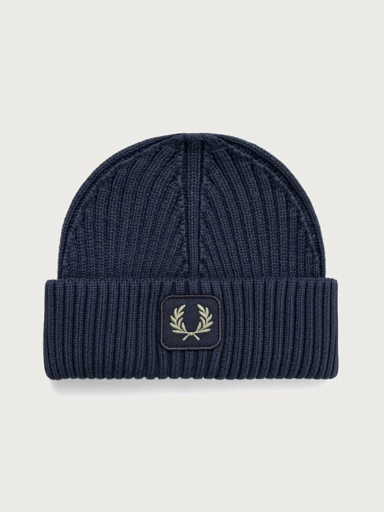 Zdjęcie produktu Fred Perry czapka beanie bawełniana