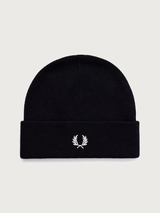 Zdjęcie produktu Fred Perry czapka z wełną granatowy