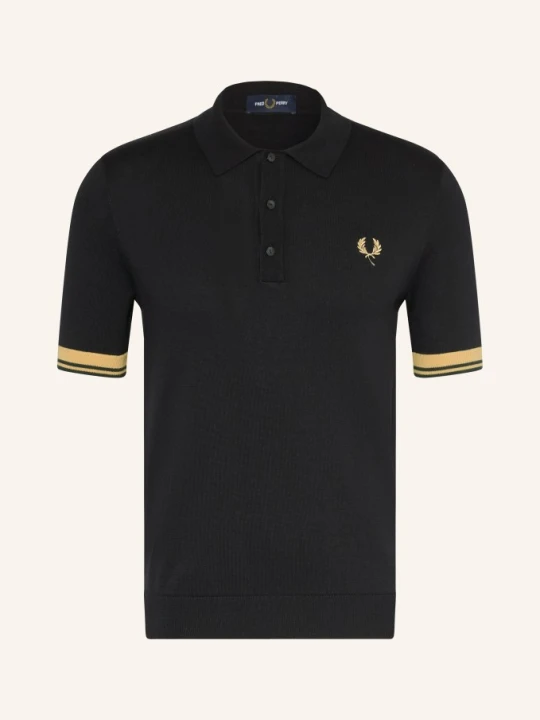 Zdjęcie produktu Fred Perry Dzianinowa Koszulka Polo schwarz
