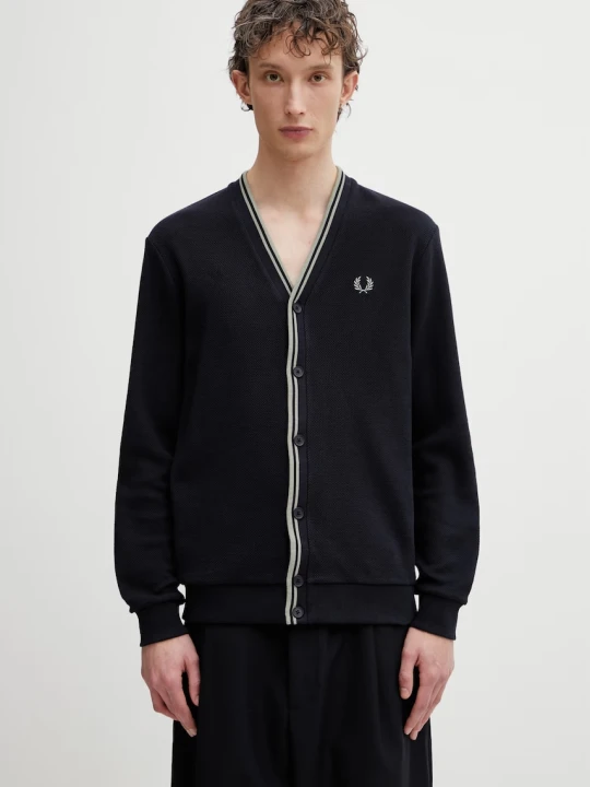 Zdjęcie produktu Fred Perry kardigan bawełniany męski