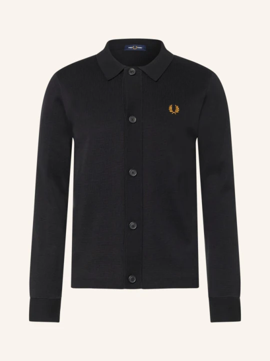 Zdjęcie produktu Fred Perry Kardigan schwarz CZARNY