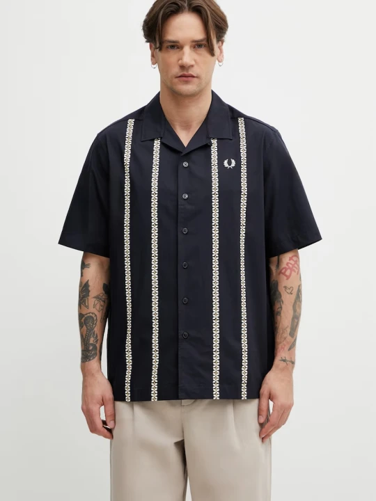 Zdjęcie produktu Fred Perry koszula bawełniana męska