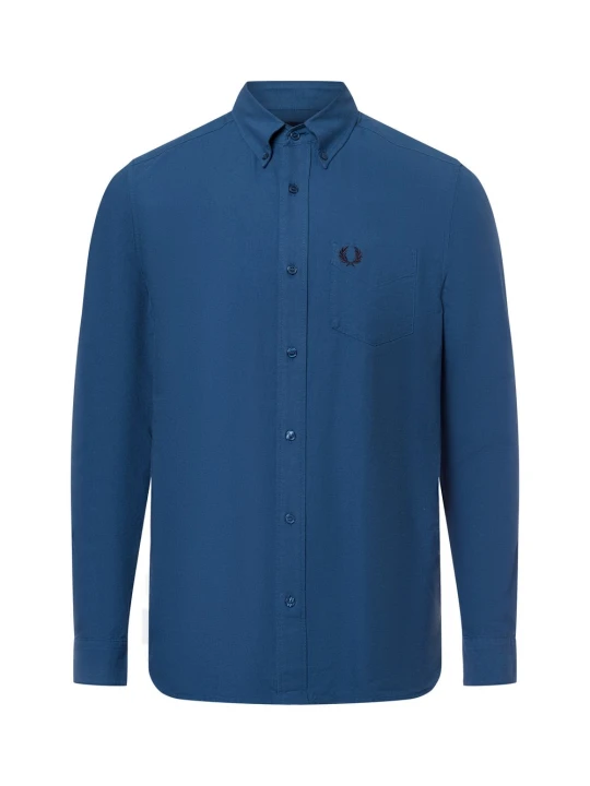 Zdjęcie produktu Fred Perry Koszula Mężczyźni Regular Fit Bawełna niebieski