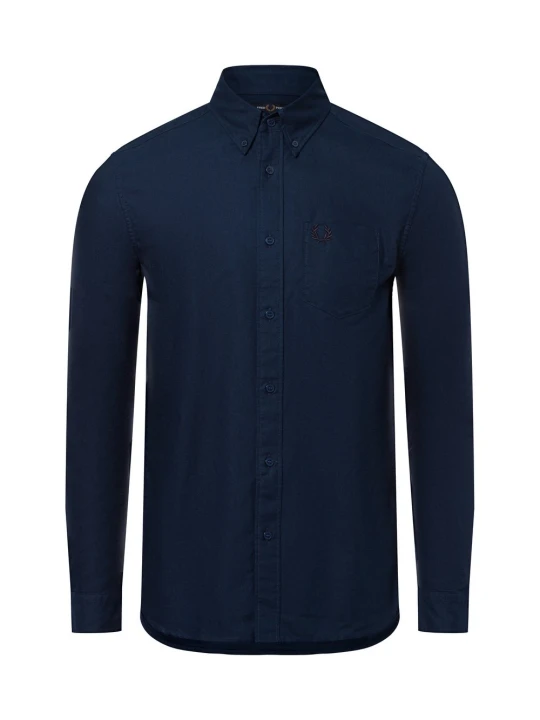 Zdjęcie produktu Fred Perry Koszula Mężczyźni Regular Fit Bawełna niebieski