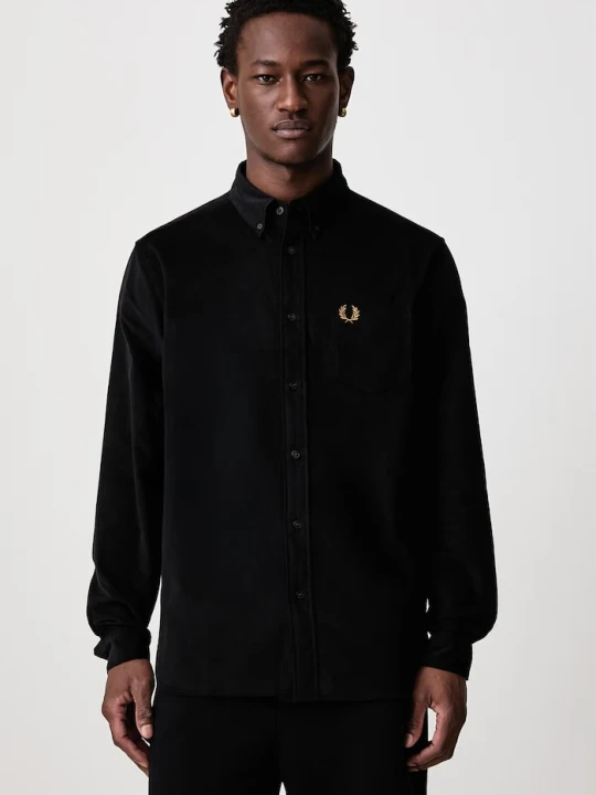 Zdjęcie produktu Fred Perry koszula męska sztruksowa czarny