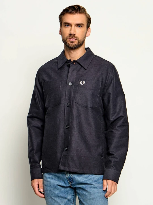 Zdjęcie produktu Fred Perry Koszula | Oversize fit grafitowy