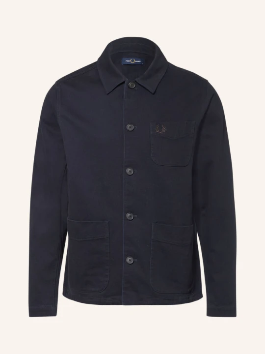 Zdjęcie produktu Fred Perry Koszula Wierzchnia Z Sztruksu blau GRANATOWY