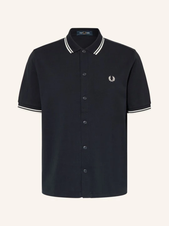 Zdjęcie produktu Fred Perry Koszula Z Krótkim Rękawem Comfort Fit Z Piqué blau