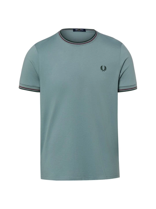 Zdjęcie produktu Fred Perry Koszulka Mężczyźni Bawełna niebieski