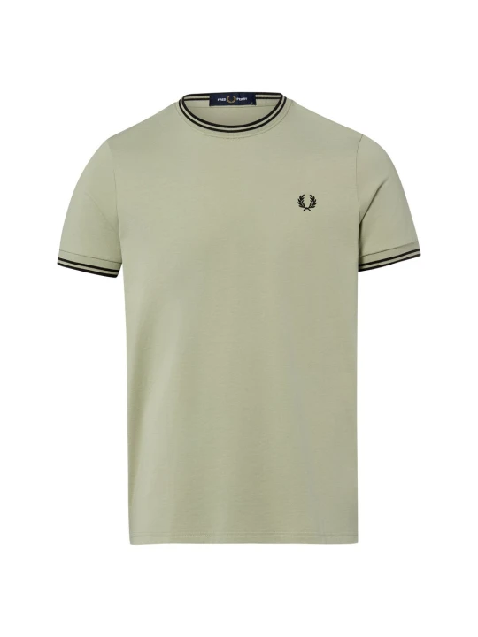 Zdjęcie produktu Fred Perry Koszulka Mężczyźni Bawełna zielony