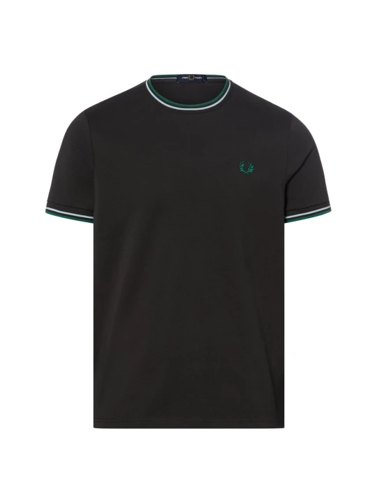 Zdjęcie produktu Fred Perry Koszulka Mężczyźni Bawełna szary