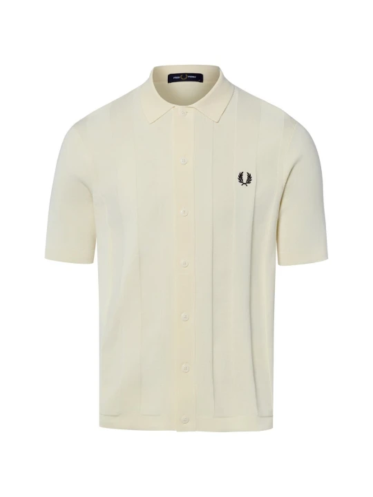 Zdjęcie produktu Fred Perry koszulka polo Mężczyźni Bawełna (100%) biały