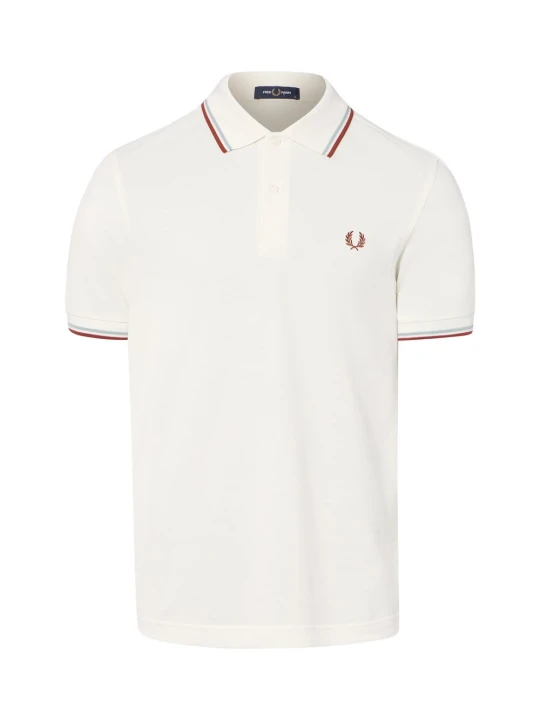 Zdjęcie produktu Fred Perry koszulka polo Mężczyźni Bawełna biały