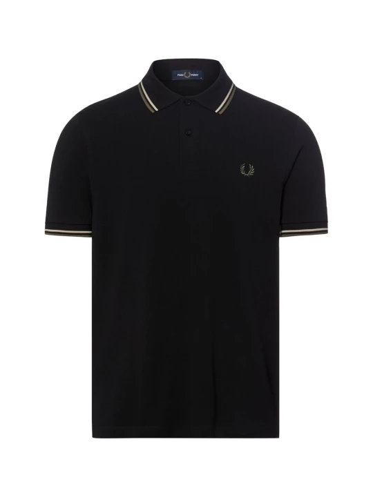 Zdjęcie produktu Fred Perry koszulka polo Mężczyźni Bawełna czarny