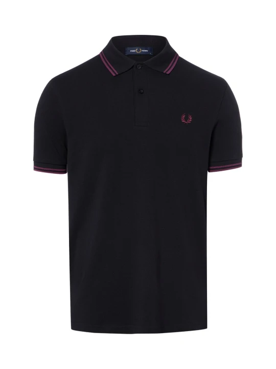 Zdjęcie produktu Fred Perry koszulka polo Mężczyźni Bawełna czarny