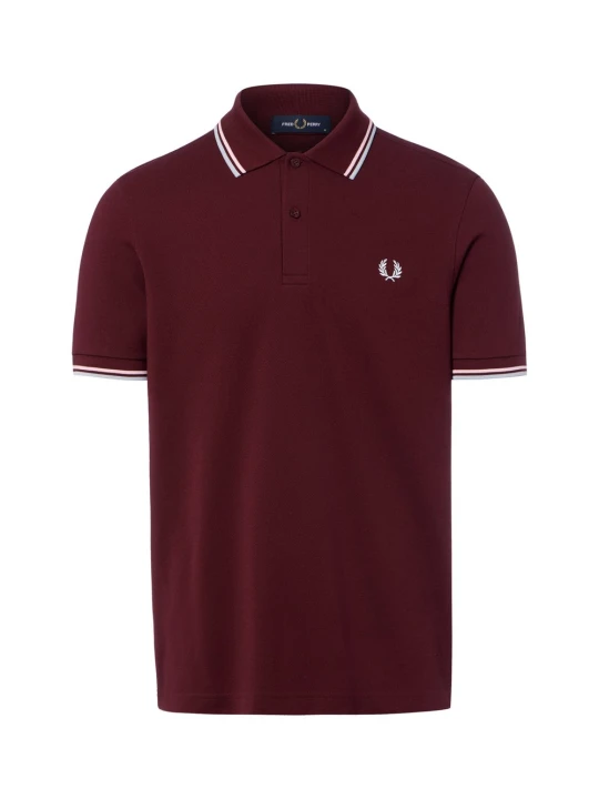 Zdjęcie produktu Fred Perry koszulka polo Mężczyźni Bawełna czerwony