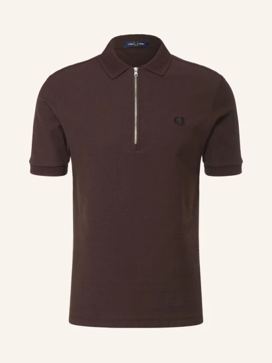 Zdjęcie produktu Fred Perry Koszulka Polo Piqué braun CIEMNOBRĄZOWY