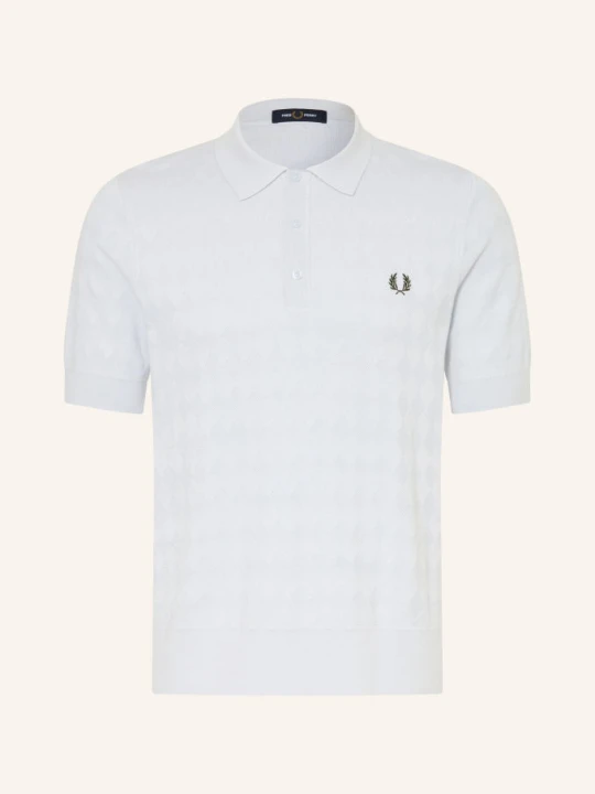 Zdjęcie produktu Fred Perry Koszulka Polo Z Dzianiny blau JASNONIEBIESKI