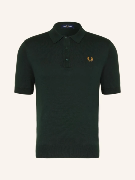 Zdjęcie produktu Fred Perry Koszulka Polo Z Dzianiny gruen CIEMNOZIELONY