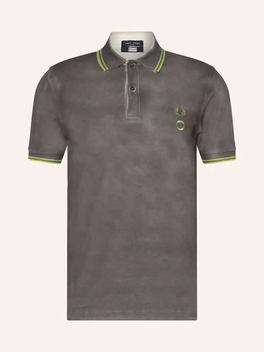 Zdjęcie produktu Fred Perry Koszulka Polo Z Piki Regular Fit grau szary