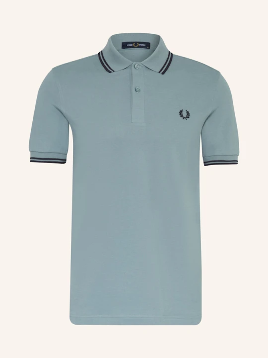 Zdjęcie produktu Fred Perry Koszulka Polo Z Pikowanym Wzorem blau