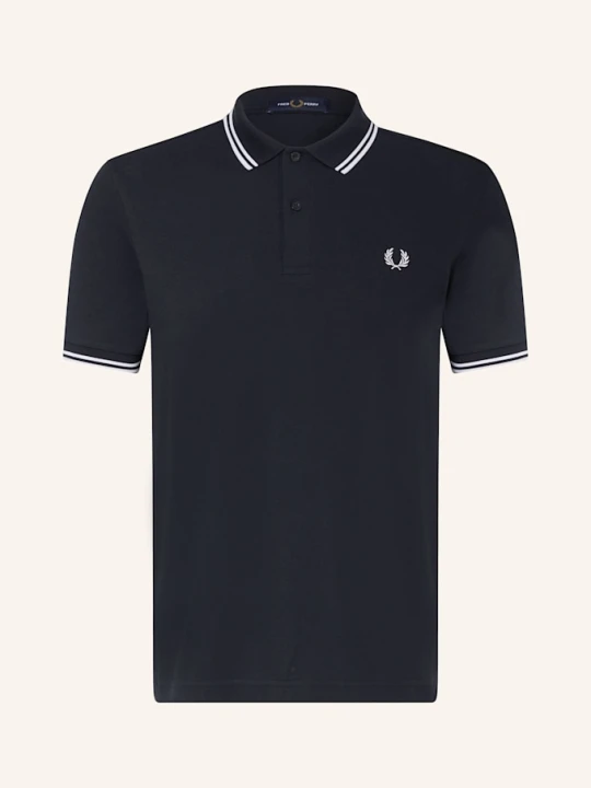 Zdjęcie produktu Fred Perry Koszulka Polo Z Pikowanym Wzorem blau